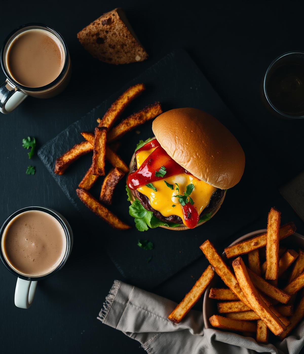 Special Maharaja Cheese Burger